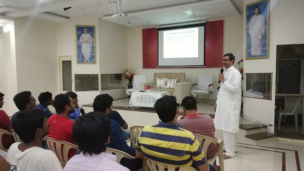 Evening talk on Failure management at SR Nagar Centre